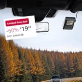 Dash cams are less than half price in Amazon's sale