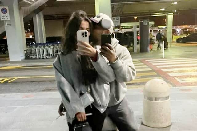 Nafis Delowar and D'arcy Flanagan travel a collective 2,300 miles for their first date in Venice, Italy after talking online for a month.