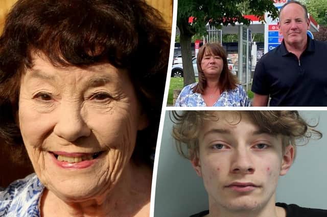 Alan and his late mum, Josephine. The son of an elderly woman killed by fireworks has called for them to be banned other than around public holidays.