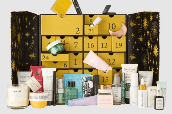 The John Lewis Beauty Advent is filled with full and deluxe size beauty treats worth almost £1,000