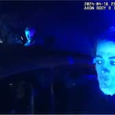 Jade Cosier is arrested.