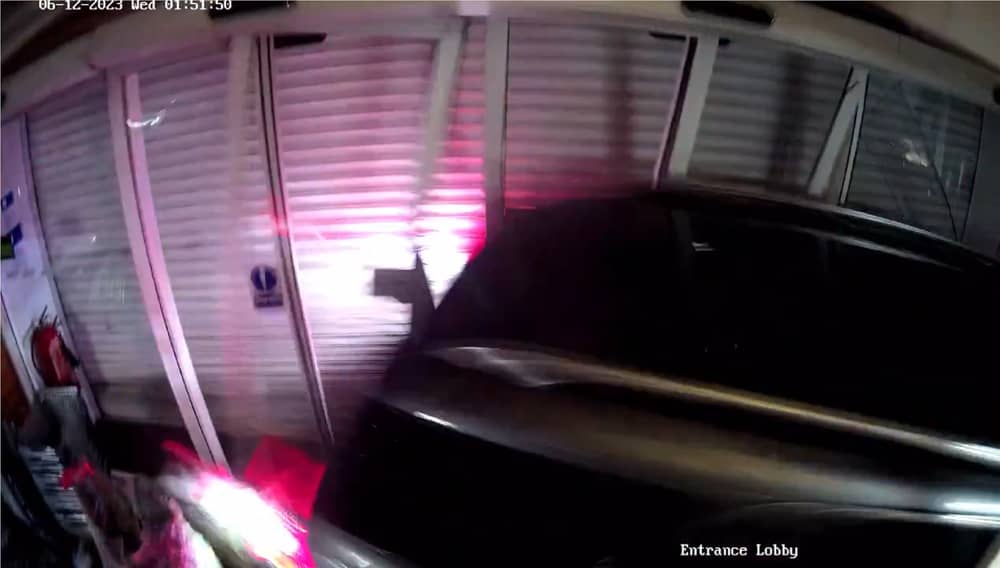 Bungling burglars ram 4x4 into Tesco causing £200k of damage.