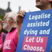If passed the bill means that terminally ill adults in England and Wales who have six months to live will legally have the choice to end their life.
