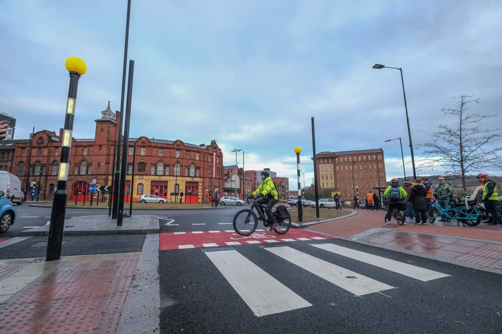 West Bar roundabout has officially reopened after an extensive remodelling.