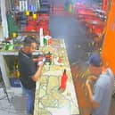 Snack explodes and customer suffers burns in Curitiba, Brazil, Friday, Dec. 13, 2024. The cause of the snack explosion remains unknown. (NF/newsX)