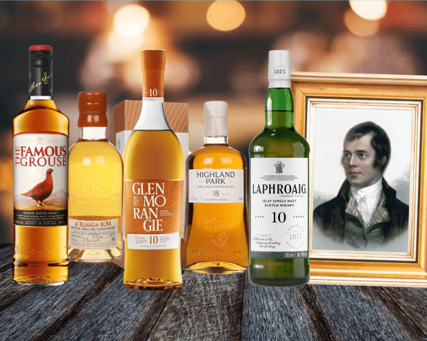 Whisky suggestions for Burns Night