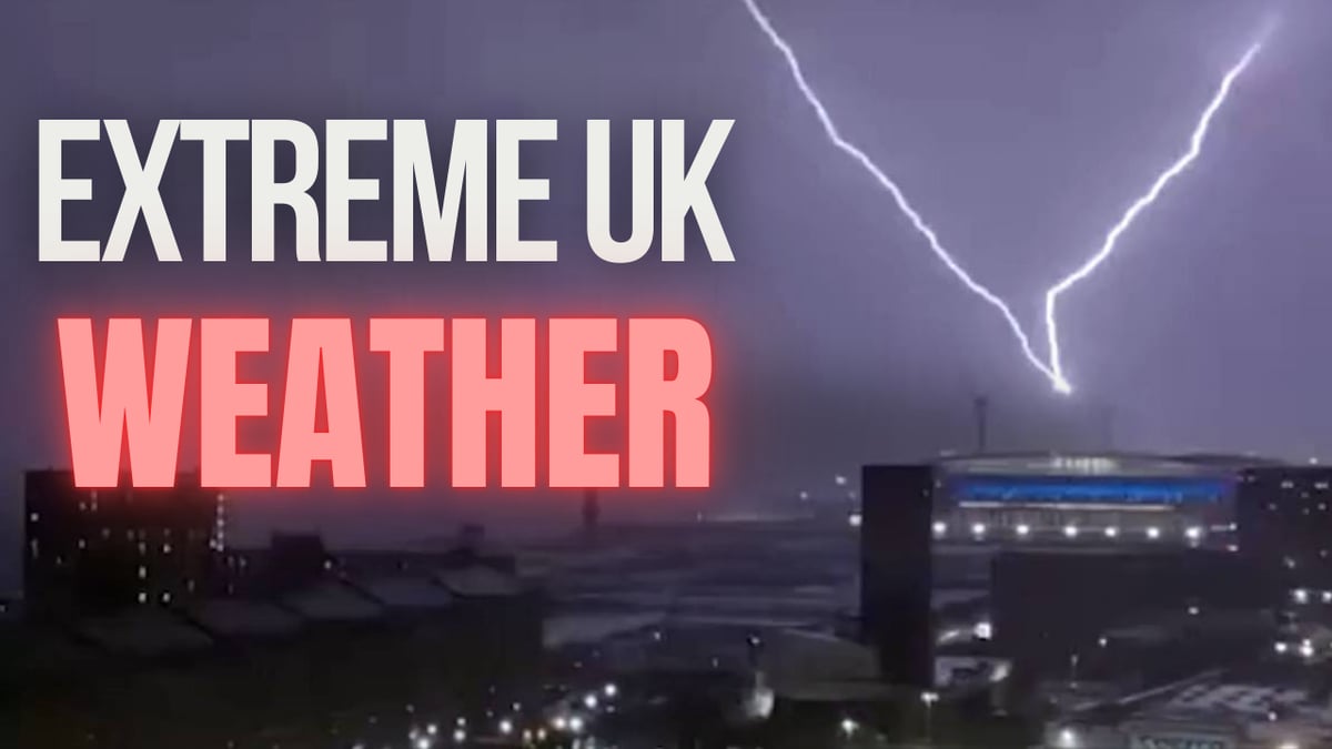 Extreme UK weather Caught on Camera: Football team swims in waist-high water on their flooded football pitch Extreme UK weather Caught on Camera: Football team swims in waist-high water on their flooded football pitch