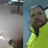 David Brudenell is arrested.
