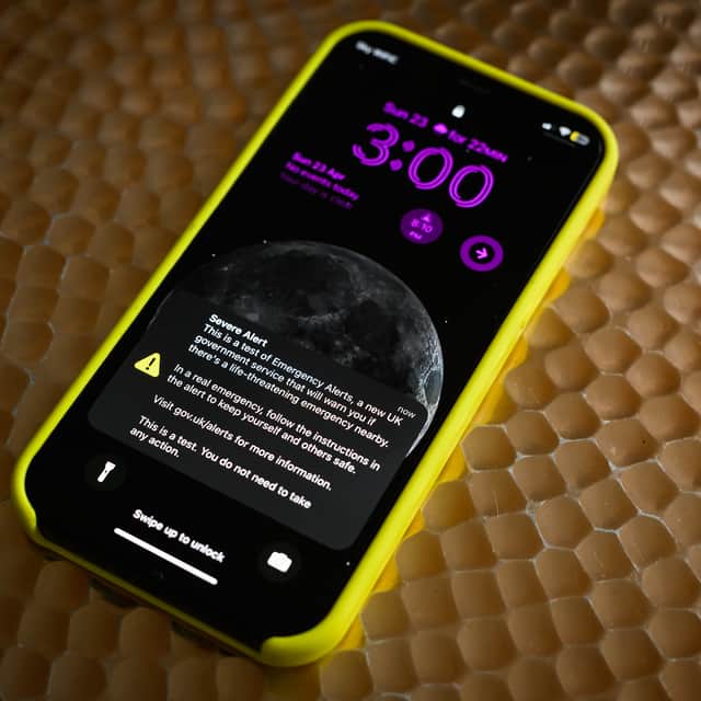 Emergency Alert test