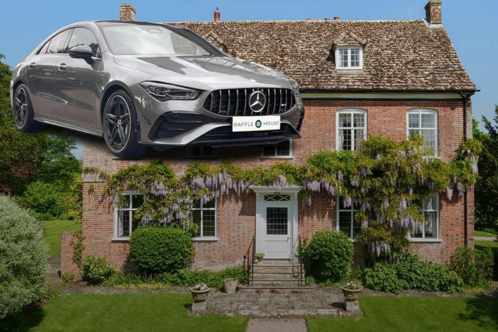 A £2.5 million mansion AND a posh new Mercedes... The clock's ticking