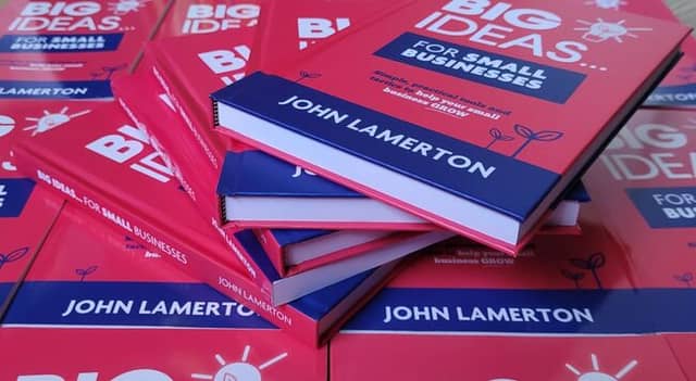 The book was written by John Lamerton - a self-styled normal bloke from Plymouth