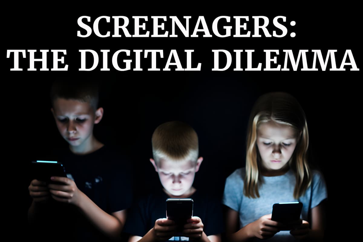 Screenagers Screenagers documentary delves into smartphone effects on kids' mental ...