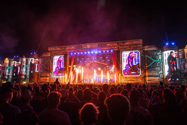 The view of the main stage at Austria's Frequency Festival, with this year's headliners including Post Malone, Chappell Roan and a cheeky Will Smith set.