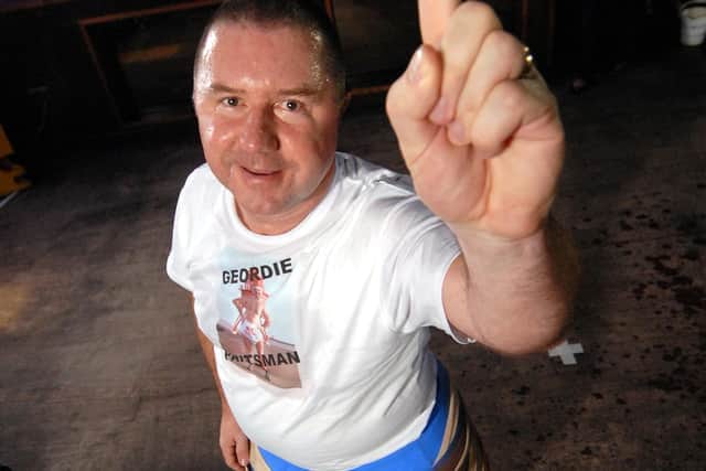 Gary Craig who set a new world record for underpants wearing in 2010.