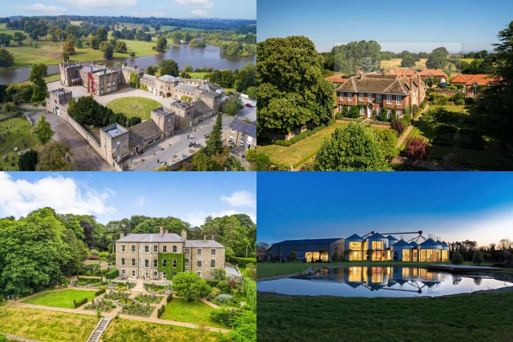 These are the most expensive mansions for sale in Yorkshire, priced at up to £15 million