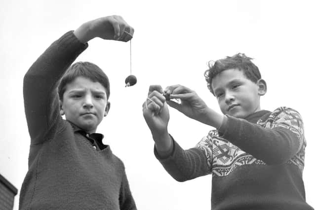 Conkers used to be a hugely popular playground game