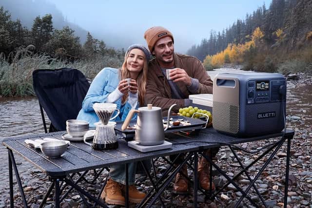 The 2,073.6Wh battery can last for days off grid