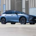 The Lexus RZ series has striking styling, and looks great from most angles