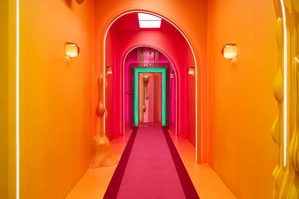 ITV has certainly opted for a colourful look for the Celebrity Big Brother house in 2025. 