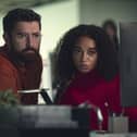 Sienna Kelly (R) in Black Mirror 'Bete Noire'