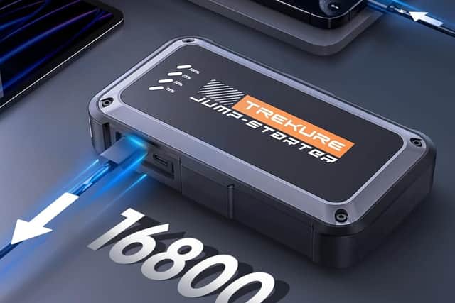 You can even use the power bank to charge mobile devices