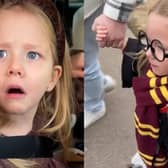 Eva Loren Lyth is surprised with tickets to Warner Bros. Studio Tour.