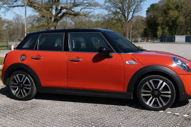 The five-door layout makes it practical as well as powerful