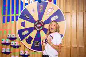 Amanda Holden at The McVities Chocolate Digestives Experience