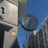 This clock eerily stopped at the time of the blackout - 12.33pm
