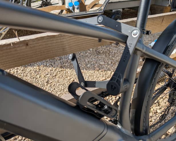 The FoldyLock series is one of the toughest locks you can buy - and one of the neatest