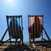 Warning to those who are more vulnerable to limit their exposure to direct sunlight. 