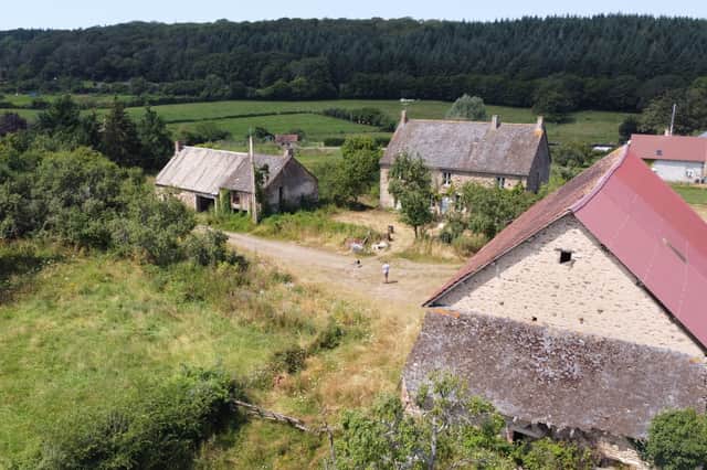 Ben Pearson and his husband Nathan's French 'village' they bought for €80k.