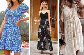 Floral dresses under £30 from Amazon perfect for the hot summer weather, beach days and special occasions