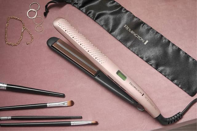 Save time on hairstyling with the Remington Wet2Straight Pro Hair Straightener - now 70% off