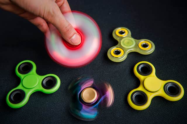 Fidget spinners were all the rage in 2017