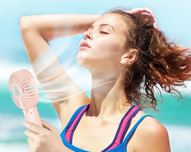 For just £11, this personal hand fan is an absolute bargain