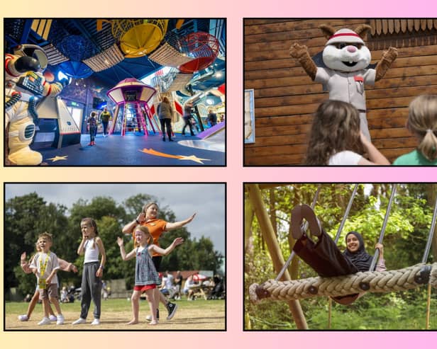 Stockeld Park’s Summer Adventure combines indoor play, outdoor games, live characters and enchanting playgrounds for a full family day out.