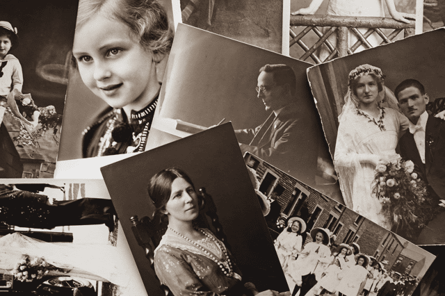 A MyHeritage DNA kit can help connect the stories behind old family photos to your true ancestry.