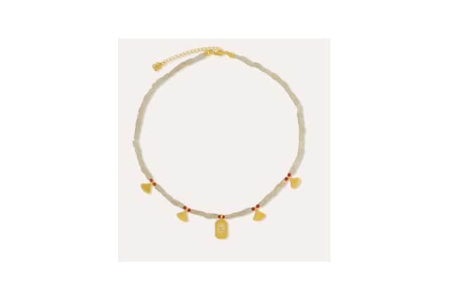 Neri Evil Eye Beaded Necklace