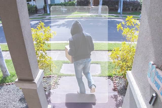 An AI system tracks the person you're watching, and moves the lens automatically to follow them