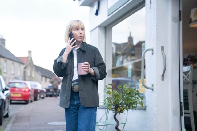 Lauren Lyle as Karen Pirie.