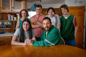 Happy Gilmore with his family in Happy Gilmore 2