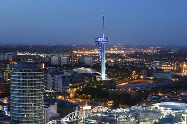 Plans for the 200-metre-tall VTP2000 theme park in the sky, in Birmingham, were drawn up in 2007