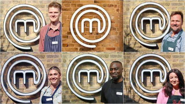 The chefs in MasterChef UK heat 8