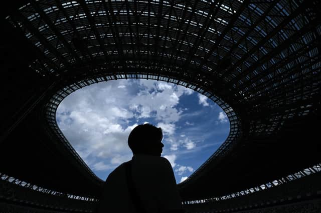 The National Stadium ahead of the World Athletics Championships