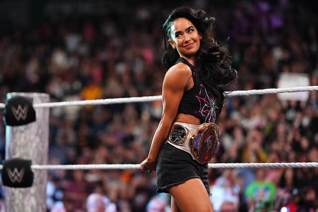 AJ Lee shocked the WWE Universe when she returned to side with real-life husband CM Punk in his feud between Seth Rollins and "The Man" Becky Lynch.