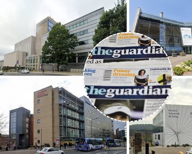 Yorkshire has plenty of great universities, which attract students from across the country