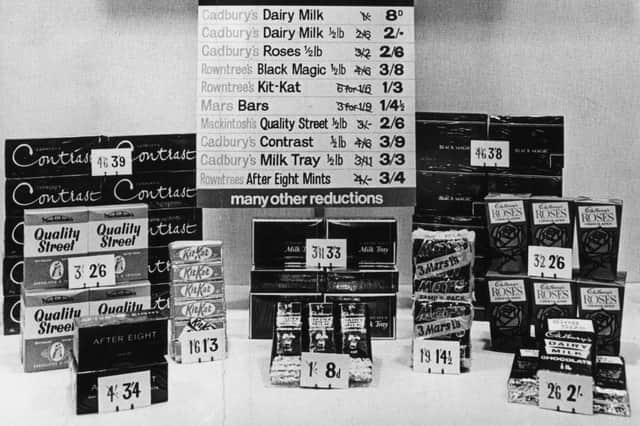 Quality Street and Roses chocolate selection boxes were launched in the 1930s