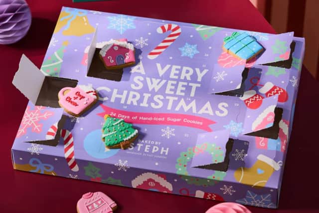 Baked by Steph Personalised Cookie Advent Calendar
