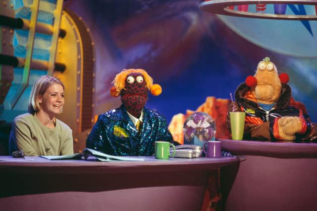 Zig and Zag interviewing the Sabrina the Teemage Witch actor Melissa Joan Hart in around 2000